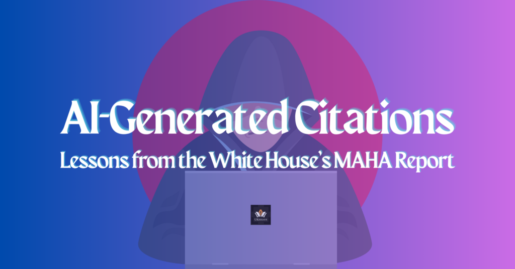 UK Essays tackles AI Generated Citations in review of the fabricated academic references revealed by the MAHA Report by Robert F. Kennedy, Jr for the Trump White House